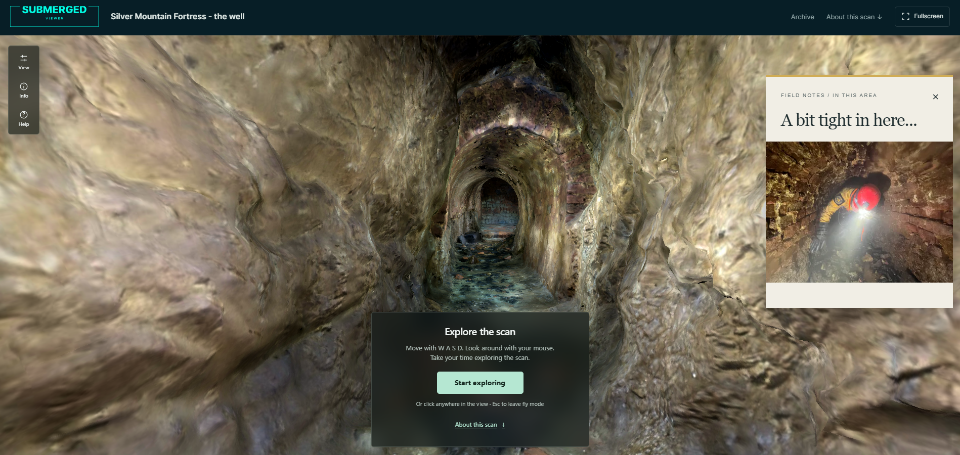 Srebrna Gora Tunnel 3d model