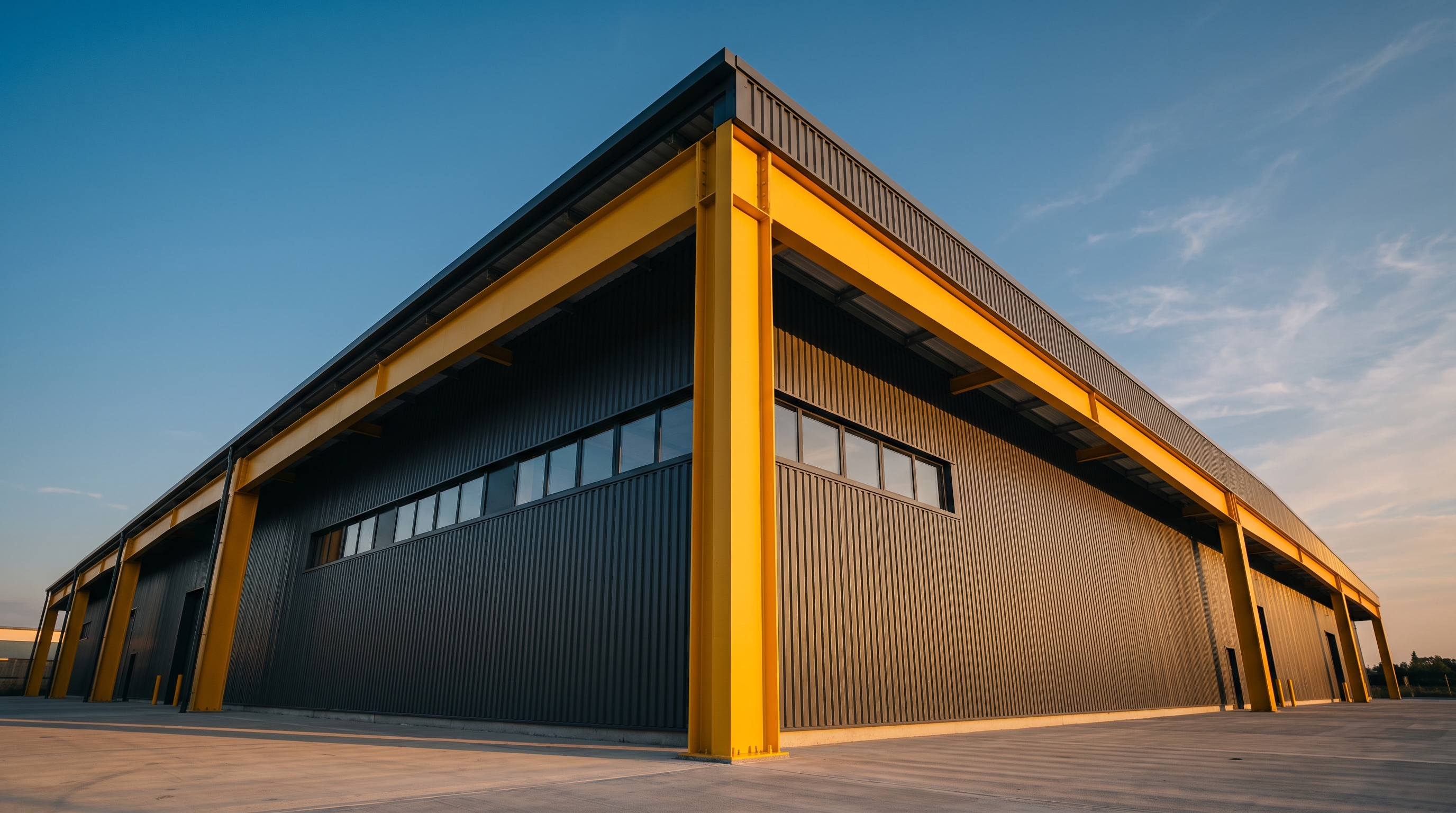 Commercial Real Estate Industrial Property for showing an example of industrial for the icon